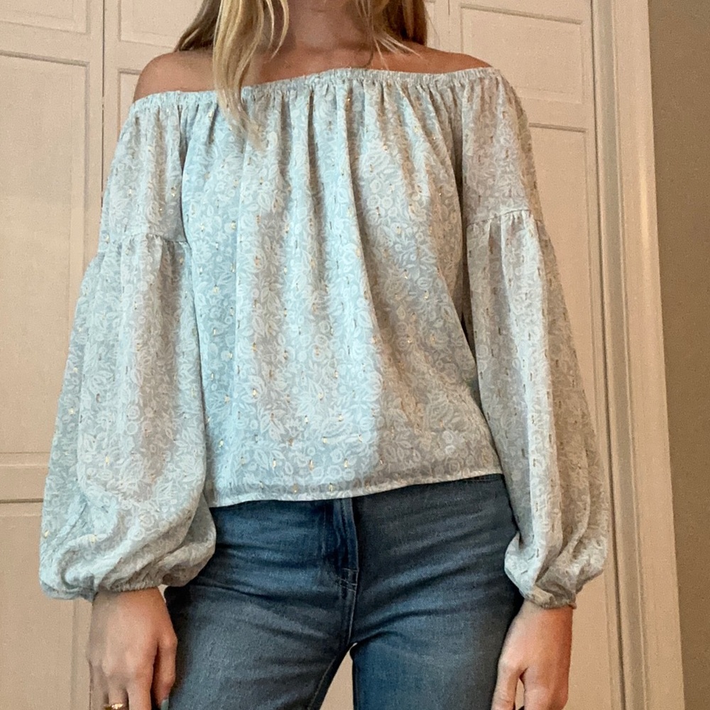 Off the shoulder top